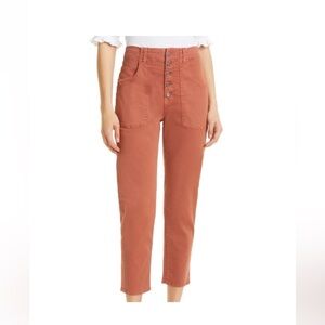 Veronica Beard jeans Arya Straight High Rise Jeans sz 25
